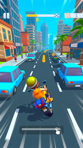 Paper Boy Race — 3D-Run-Spiele Bildschirmfoto 5