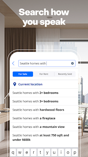 Zillow: Homes for Sale & Rent Bildschirmfoto 1