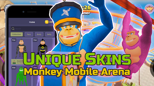 Gorilla Skins for Monkey Arena Bildschirmfoto 2