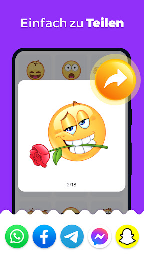 GIF Sticker & WAsticker Bildschirmfoto 2