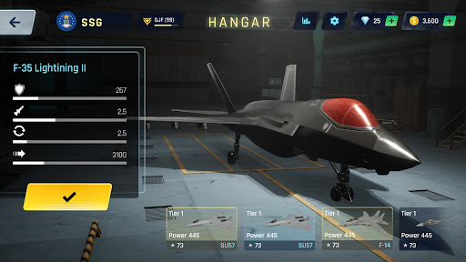 Sky Warriors: Flugzeugspiel Bildschirmfoto 12