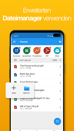 OfficeSuite Pro + PDF Bildschirmfoto 6