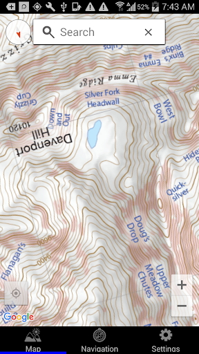Wasatch Backcountry Skiing Map Bildschirmfoto 13