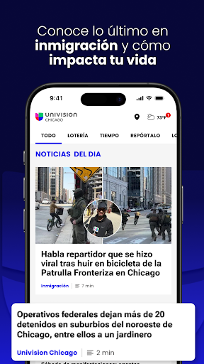 Univision Noticias Bildschirmfoto 1