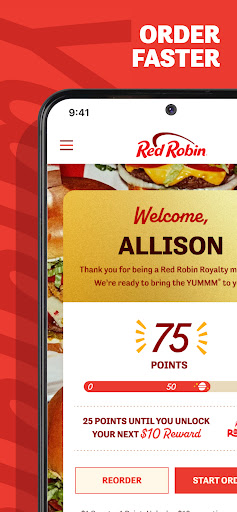 Red Robin Bildschirmfoto 2