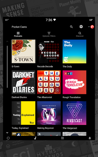 Pocket Casts - Podcast App Bildschirmfoto 19