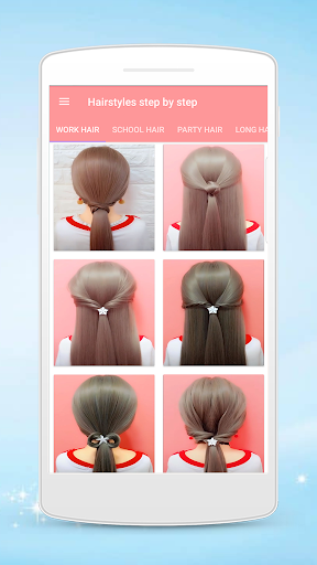 Frisuren Schritt für Schritt Bildschirmfoto 1