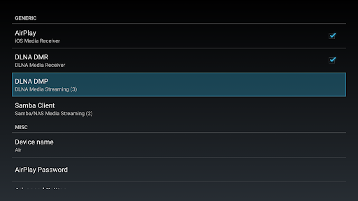 AirReceiver AirPlay Cast DLNA Bildschirmfoto 6