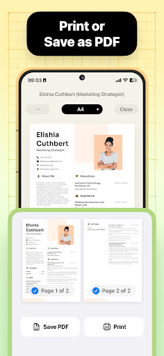 Resume Builder - CV Maker Bildschirmfoto 4