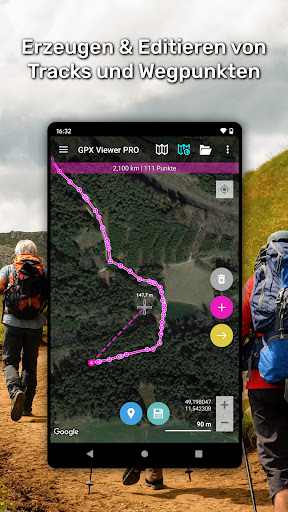 GPX Viewer PRO: Wandern & Rad Bildschirmfoto 1