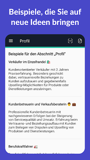 Lebenslauf Erstellen - Resume Bildschirmfoto 4