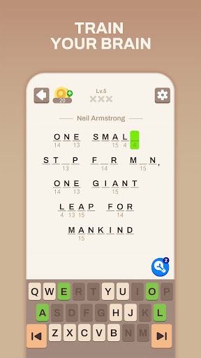 Cryptogram Word - Puzzles Game Bildschirmfoto 4