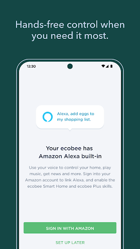 ecobee Bildschirmfoto 2