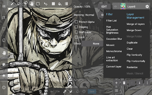 MediBang Paint - Zeichnen Bildschirmfoto 4