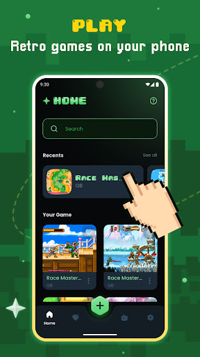 Gamu: Retro-Spielemulator Bildschirmfoto 1