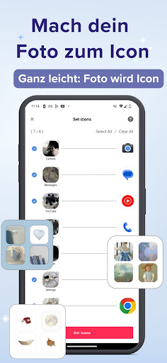 WidgetClub: Widget, Icon,Theme Bildschirmfoto 4