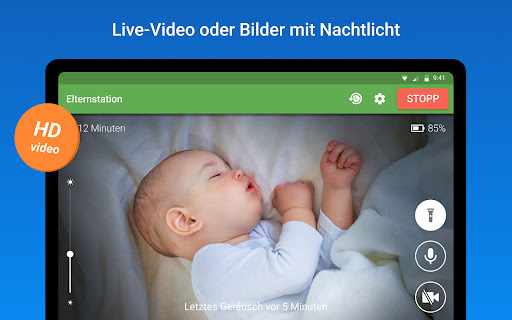Babyphone 3G - Video Babyfon Bildschirmfoto 14