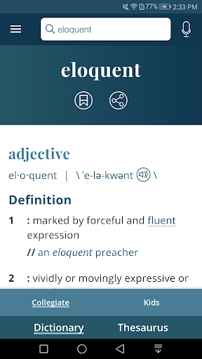 Dictionary - Merriam-Webster Bildschirmfoto 8
