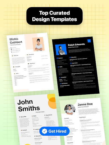 Resume Builder - CV Maker Bildschirmfoto 15