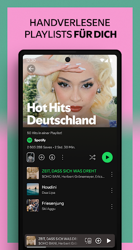 Spotify: Musik und Podcasts Bildschirmfoto 24