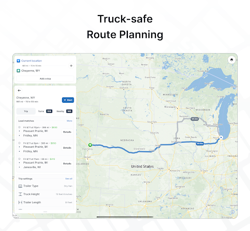 TruckMap - Truck GPS Routes Bildschirmfoto 13