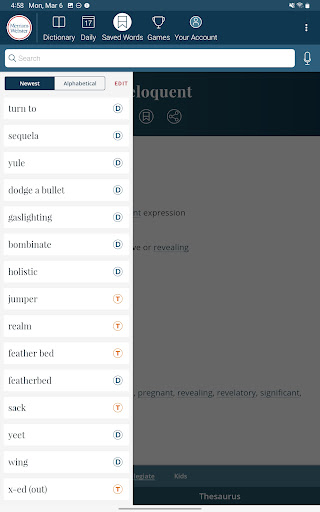 Dictionary - Merriam-Webster Bildschirmfoto 4