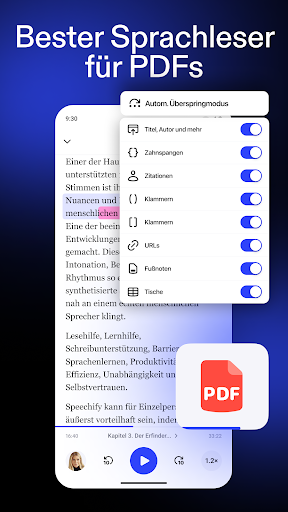Speechify: KI-Vorlese-App Bildschirmfoto 15