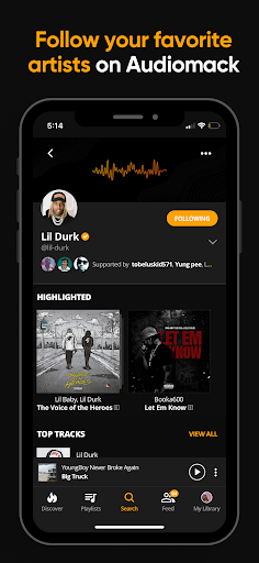Audiomack: Musik-Downloader Bildschirmfoto 21
