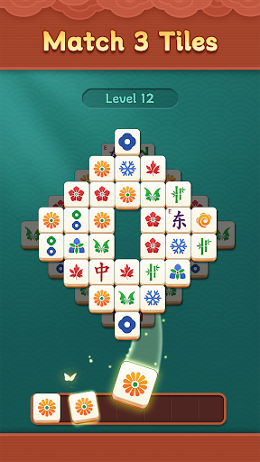 Shanghai Tile: Mahjong Match Bildschirmfoto 1