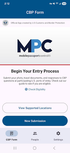 Mobile Passport Control Bildschirmfoto 3