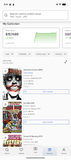 Comics Price Guide Bildschirmfoto 1