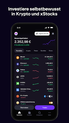 Kraken: Crypto und Bitcoin BTC Bildschirmfoto 3