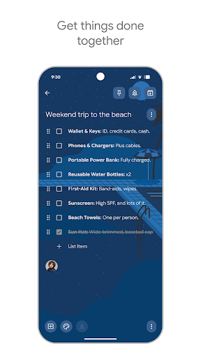 Google Keep – Notizen & Listen Bildschirmfoto 12
