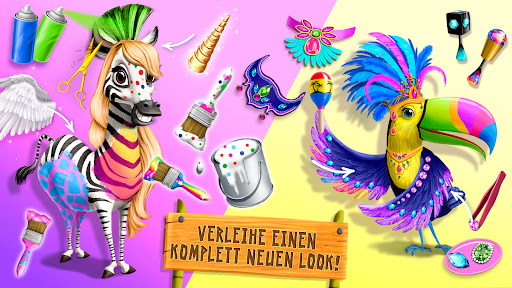 Jungle Animal Hair Salon 2 Bildschirmfoto 3