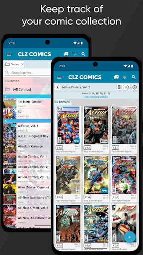 CLZ Comics - Comic-Datenbank Bildschirmfoto 1