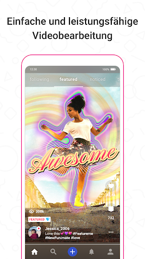 Funimate Videobearbeitung App Bildschirmfoto 5
