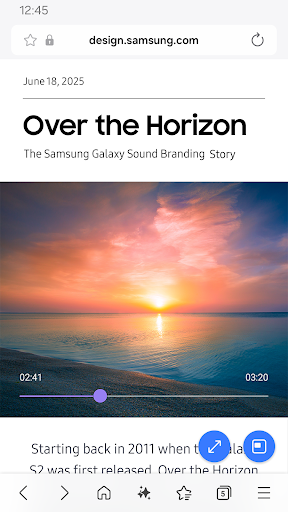 Samsung Browser Bildschirmfoto 10