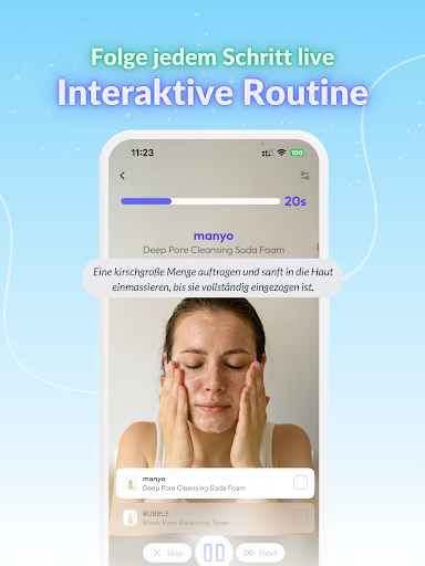 Skin Bliss: Hautpflege Routine Bildschirmfoto 8