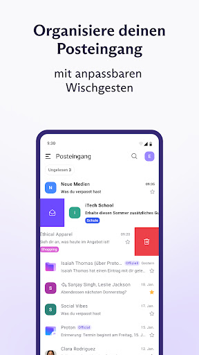 Proton Mail: sichere E-Mails Bildschirmfoto 16