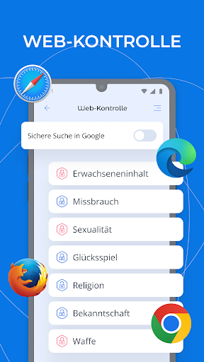 Kindersicherung App - Kroha Bildschirmfoto 2