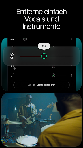Moises: Die App für Musiker Bildschirmfoto 1