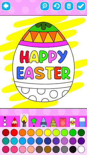 Easter Egg Coloring Pages Bildschirmfoto 1