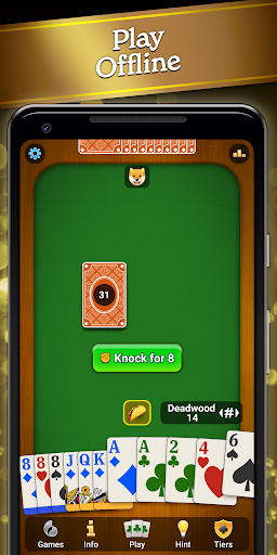 Gin Rummy Classic Bildschirmfoto 3