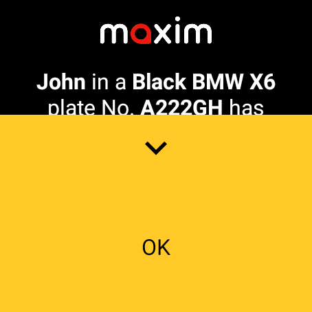 maxim — order a taxi & food Bildschirmfoto 11