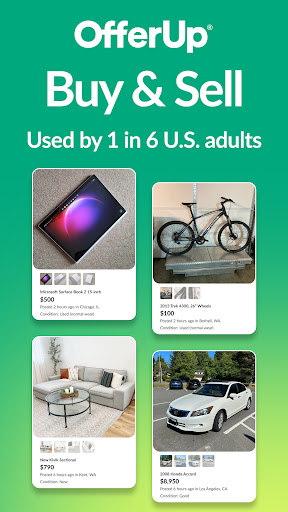 OfferUp Buy & Sell Marketplace Bildschirmfoto 1