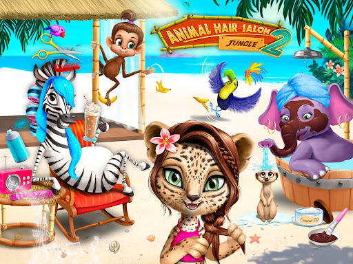 Jungle Animal Hair Salon 2 Bildschirmfoto 8