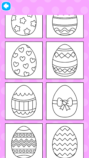 Easter Egg Coloring Pages Bildschirmfoto 7