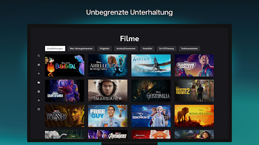 Disney+ Bildschirmfoto 8