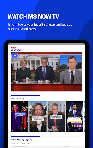 MS NOW: Watch Live News Bildschirmfoto 8
