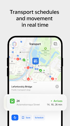 Yandex Maps and Navigator Bildschirmfoto 6